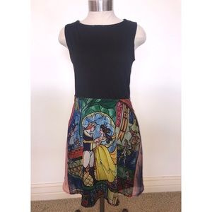 Disney Beauty and the Beast Stained Glass Dress
